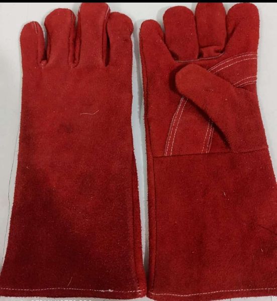 Industrial leather clearance hand gloves