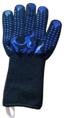 Knitted Cotton heat resistant hand gloves, Gender : Unisex