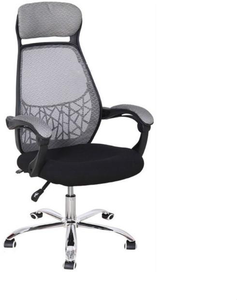 Black Mesh Swivel Chair