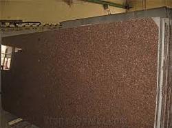 Square Copper Silk Granite Slab