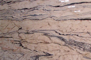 Prada Gold Granite Slab, for Flooring, Size : Multisizes