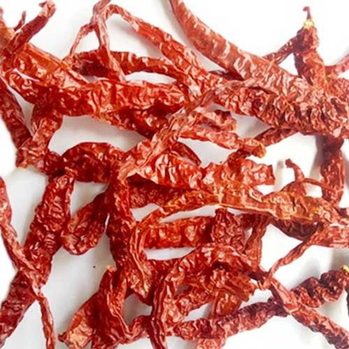 Teja Stemless Dried Red Chilli, for Cooking, Length : 9 cm