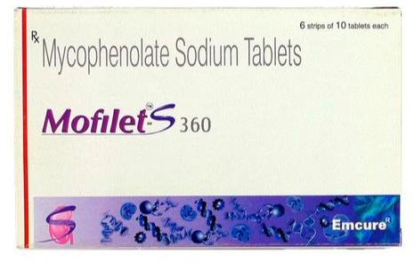 Emcure Mofilet-S 360 Tablets, Packaging Type : Strips