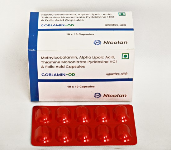  Coblamin OD capsules, for Manufacturing Units, Certification : ISI Certified