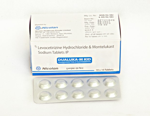  Dualuka M Tablets, for Manufacturing Units, Certification : ISI Certified