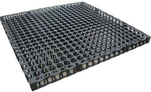 Rectangular HDPE Drainage Cell, Color : Black