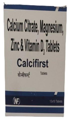 Calcium Citrate Magnesium Zinc &amp;amp; Vitamin D3 Tablets