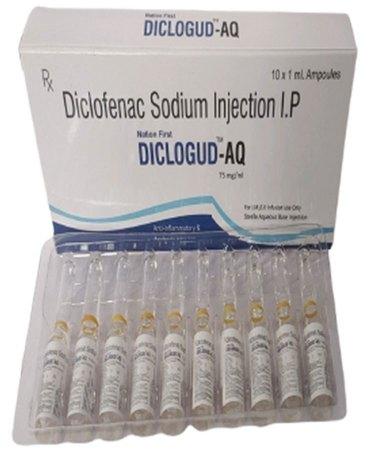Diclofenac Sodium Injection, Packaging Type : Box