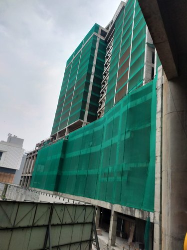 Nylon monofilament Building Construction Shade Net, Size : 5m x 50m