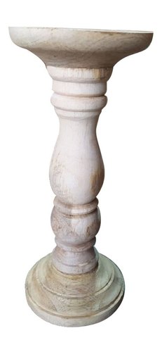 Ceramic Clay Candle Stand