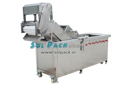 Vegetable washer machine, Capacity : 600kg/HR