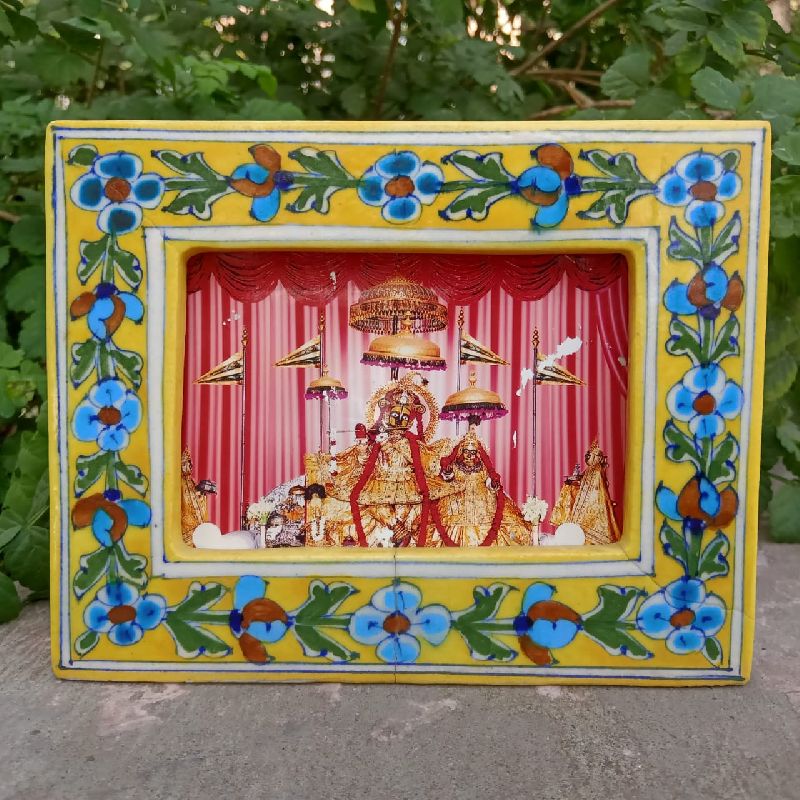 Blue Pottery Photo Frame BPPF-006