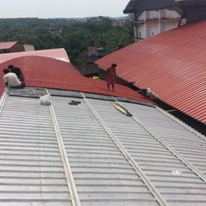 Aluminum Double Skin Roofing Sheet, Surface Treatment : Galvanised