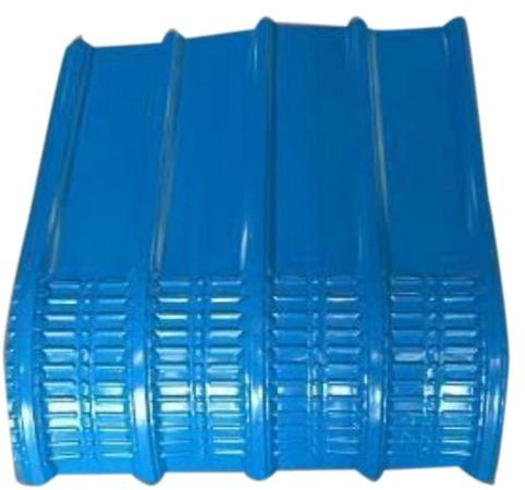 Color Coated North Light Curved Roofing Sheet, Color : Blue