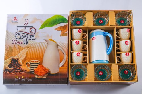 Shivali Glassware Coffee Cup Set