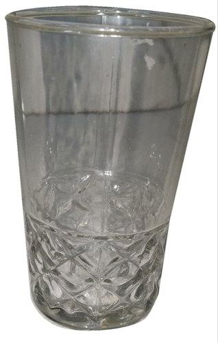 Shivali Glassware Round Plain Drinking Glass, for Home, Color : Transparent