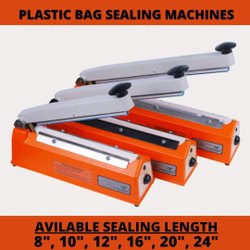 8 Inch Hand Sealing Machine, Packaging Type : Manual