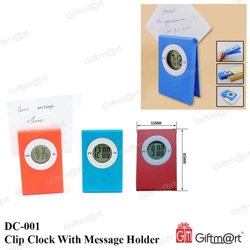 Giftmart ABS Clip Clock, Packaging Type : Box