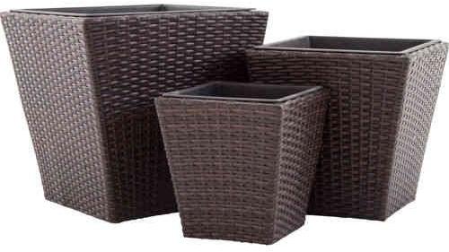 Wicker Planter