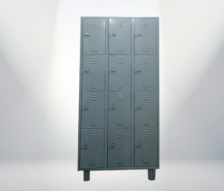 Coated Metal Industrial Storage Locker, Feature : Durable, Fine Finished