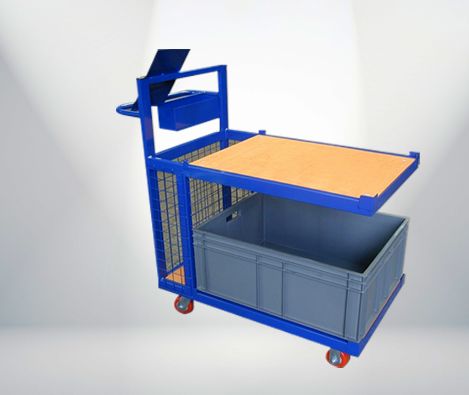 PPT 252 Picking Trolley, for Industrial, Shape : Rectangular