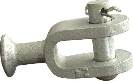 Ball Clevis, Color : silver shade