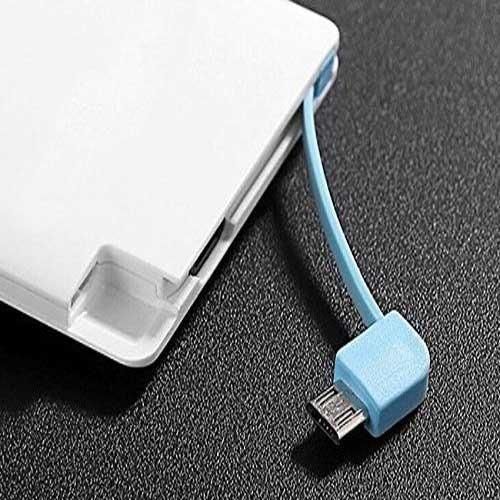 2500 mAh Credit Card Power Bank, for Charging Phone, Color : White