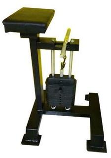 Cast Iron Leather Color Coated Forearm Wrist Curl Machine