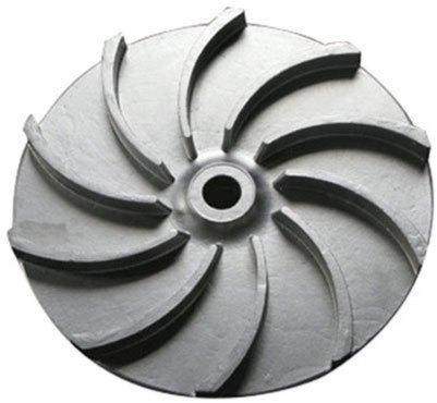 Grey Plastic Pump Impeller