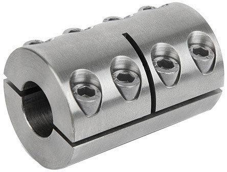 Mild Steel Muff Coupling, Color : Silver