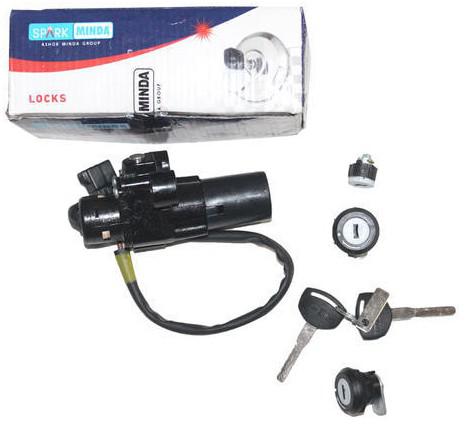 Spark Minda Ignition Lock Set, for Automotive