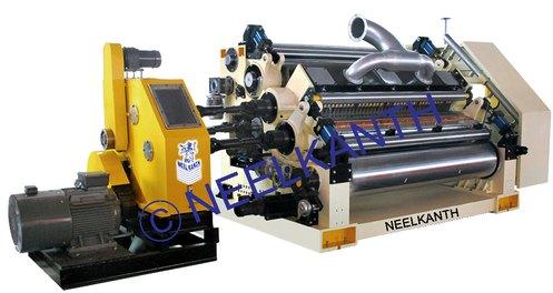 Single Facer Corrugated Paper Box Making Machine