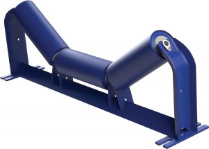 Polished Metal Conveyor Idler Roller, Color : Blue