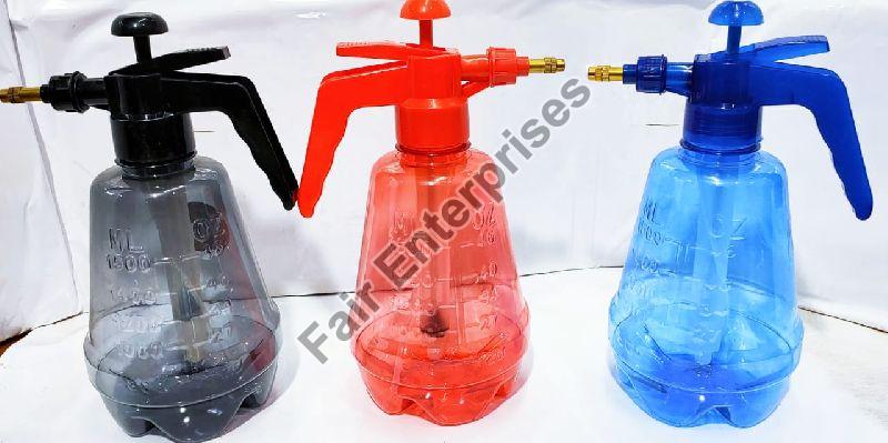 Fair Manual 1200ml Pressure Spray Bottle, Color : Green, Red, Blue