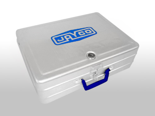 JAYCO Plain Aluminium  Documents Storage Box