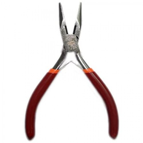 Alloy Steel Nose Plier, Color : Silver/Red