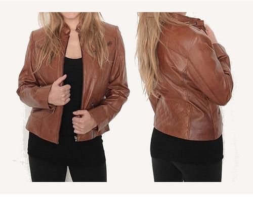 Ladies Leather Jacket