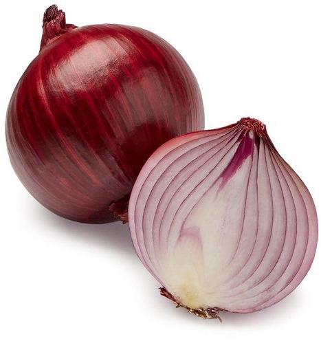Organic fresh red onion