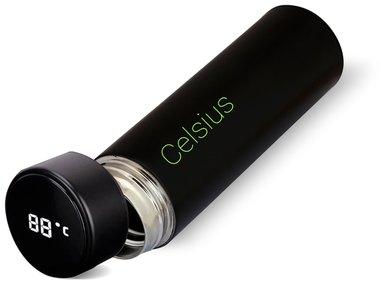 Celsius Temperature Display Bottle