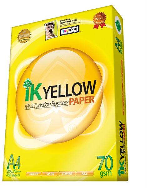 IK Yellow A4 Copier Paper, Shelf Life : 2years