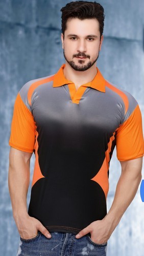 Polyester Sports Sublimation T Shirt, Size : XL, XXL