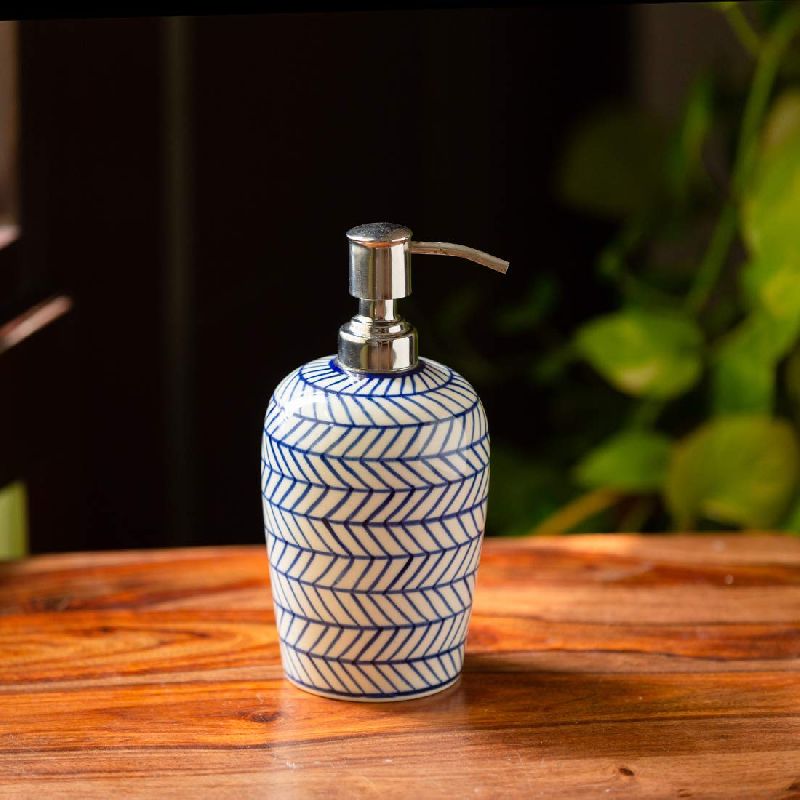 Ceramic Soap Dispenser, for Home, Hotel