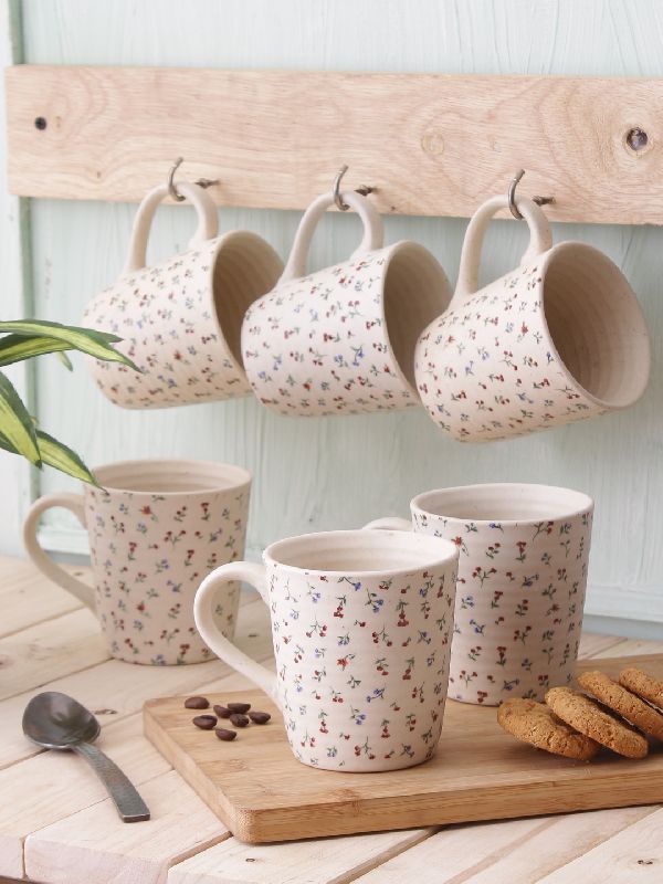 Polished Ceramic Tea Mug, Style : Modern
