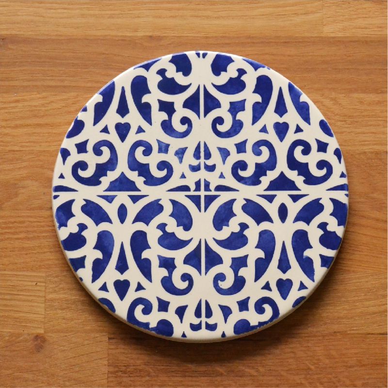 Round Ceramic Trivet