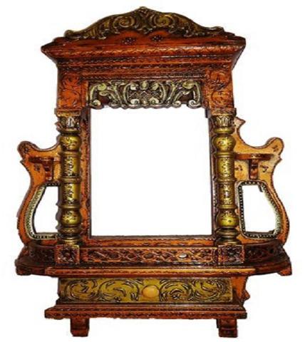Ethnic Handmade Wood Picture Frame