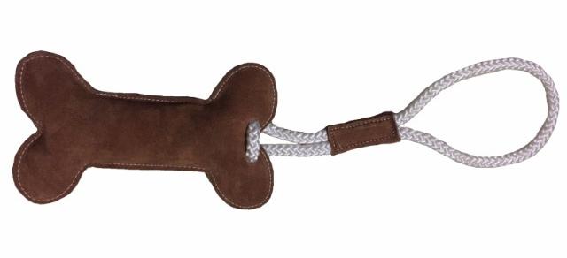 Leather Bone Dog Chew Toys, Feature : Customize Design, Lightweight, Durable .