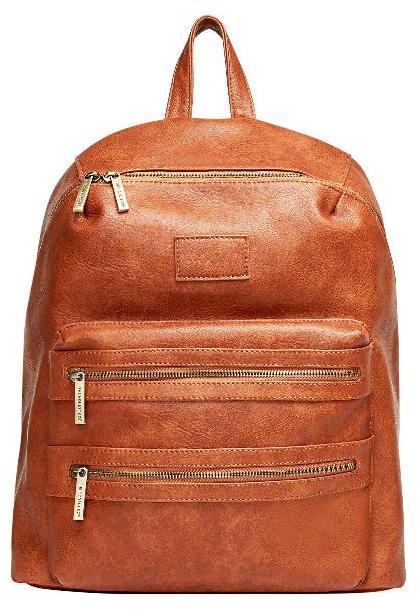 Solid Leather Diaper Bags Backpack