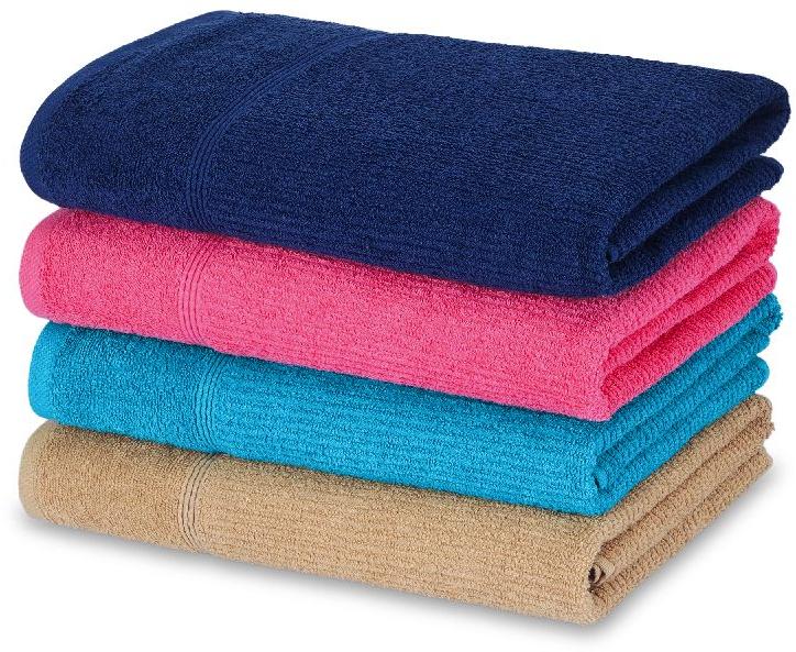 Yarn Dyed Cotton Bath Towel, Size : 70x140cm