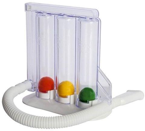 PVC Three Ball Incentive Spirometer