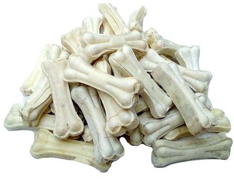 Non Polished Dog Chew Bone, Packaging Type : Plastic Box, Plastic Packet